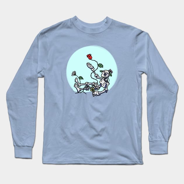 bones and botany Long Sleeve T-Shirt by koboikids